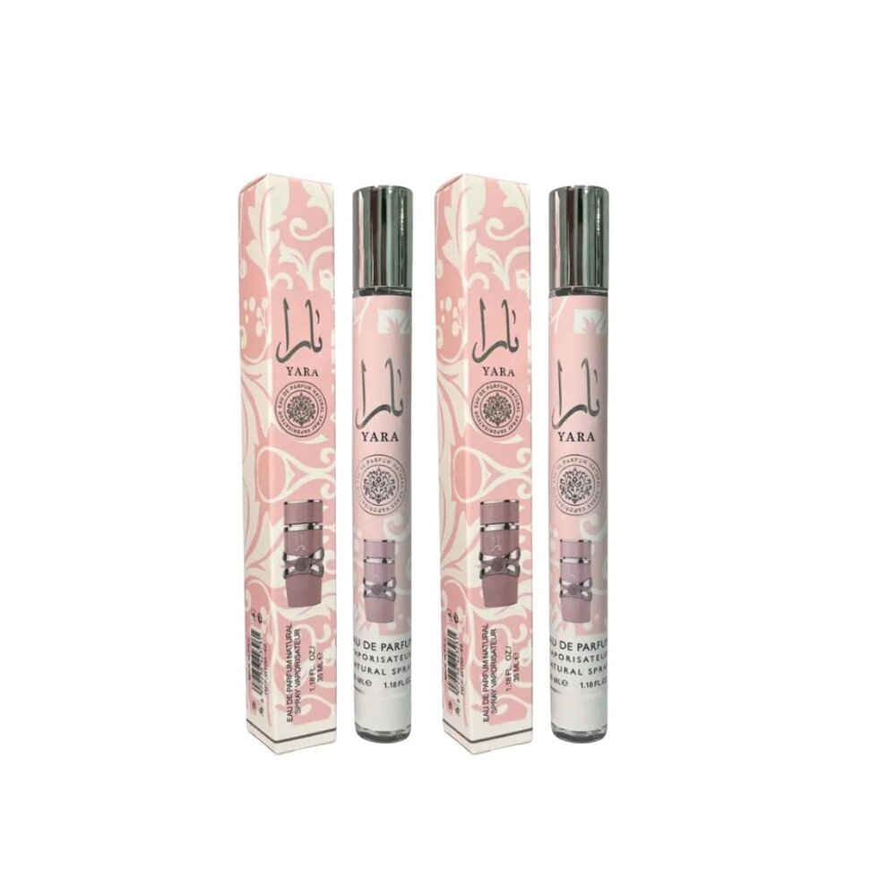 2packs Yara Perfume Spray - Women Fragrance - 35ML, Sweet, Creamy, Fruity, Gourm